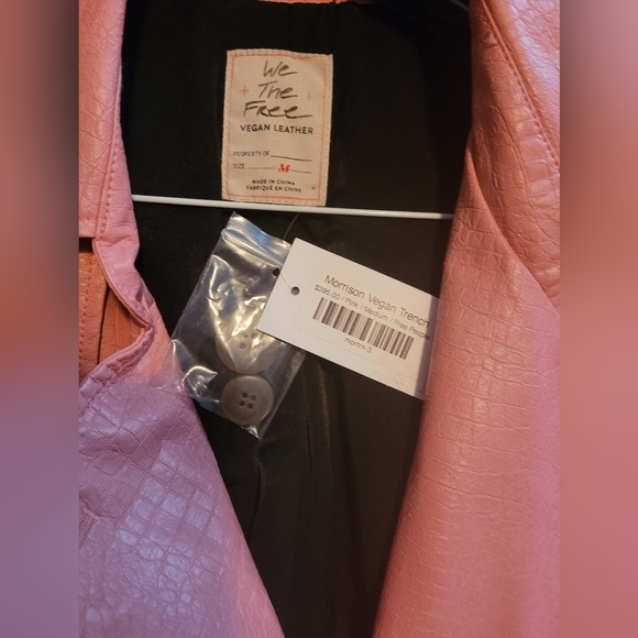 Free People Morrison Vegan Trench Coat - Picture 2 of 4